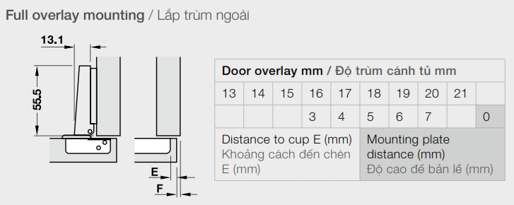 Ban-le-Hafele-315.31.550-Metalla A-khong-bat-trum-ngoai-95Â°