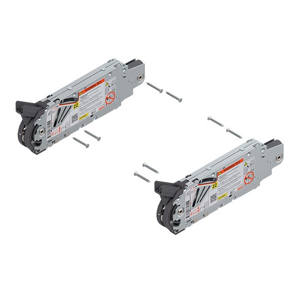 Hợp lực Blum 20F2200-alu HF 2 cánh xám cánh khung nhôm