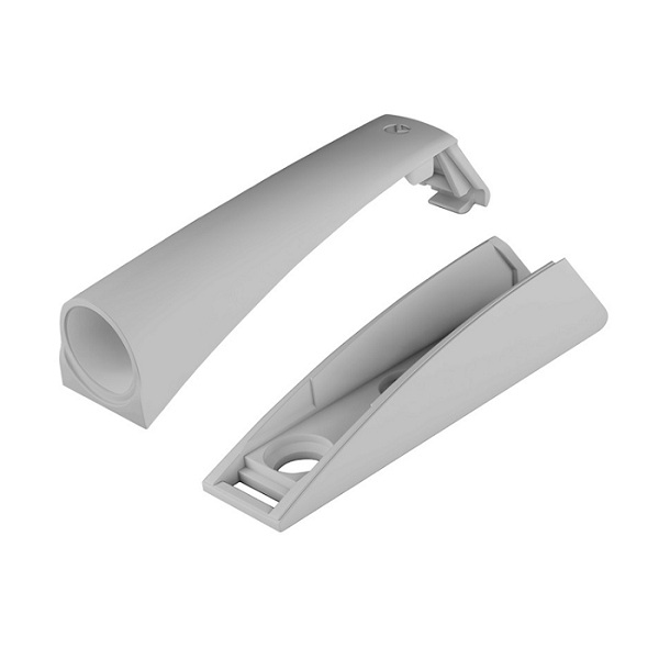 Đế nêm nhấn Hafele 356.12.526 loại vừa xám