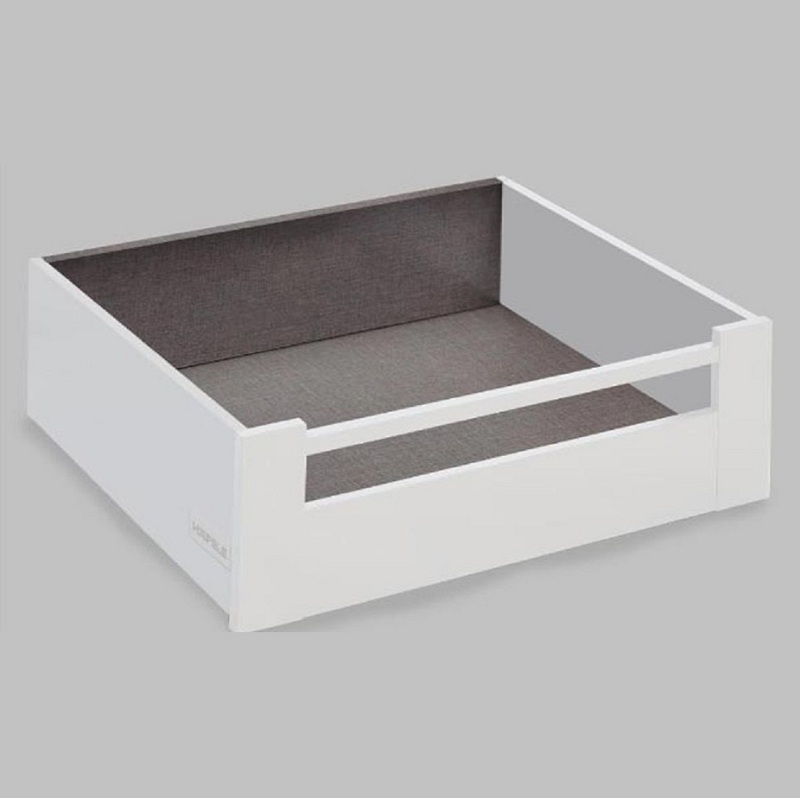 Ray hộp Hafele 552.55.725 S6 giảm chấn H170 trắng