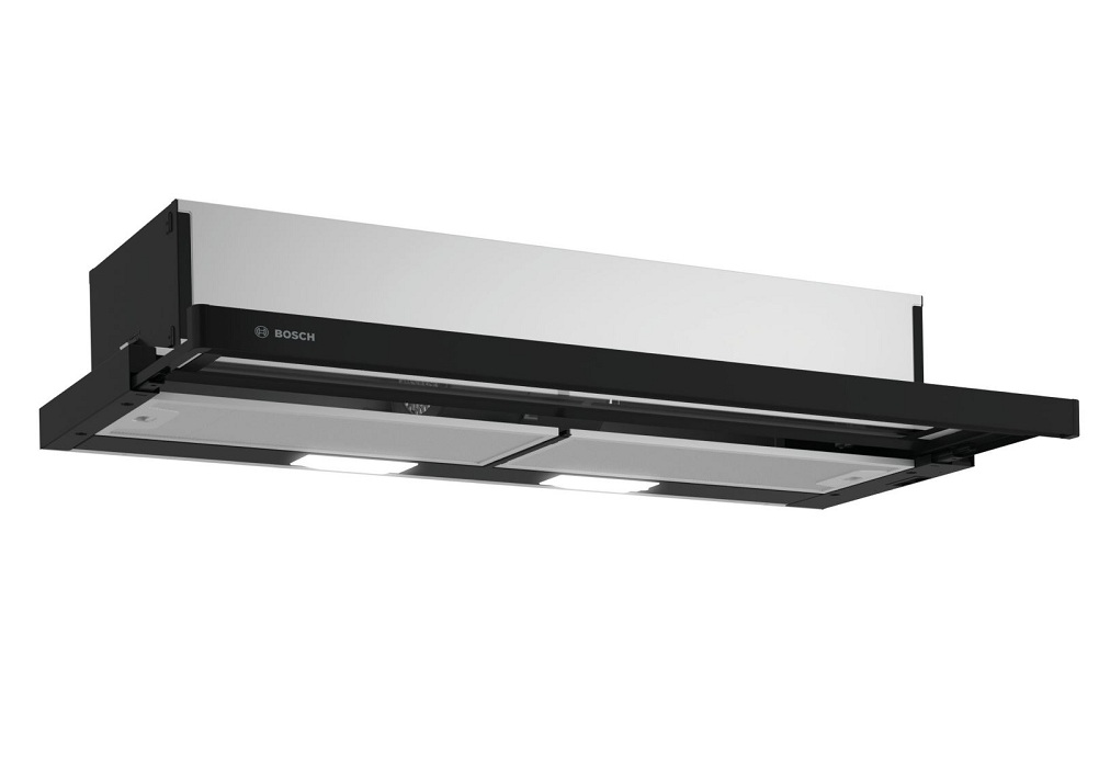 Máy hút mùi Bosch DFT93CA61B âm tủ kính đen 90cm series 2