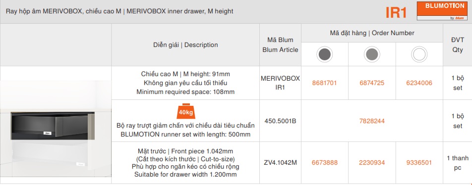 ray-hop-am-blum-merivobox-ir1-chieu-cao-m-91mm-trang-mh