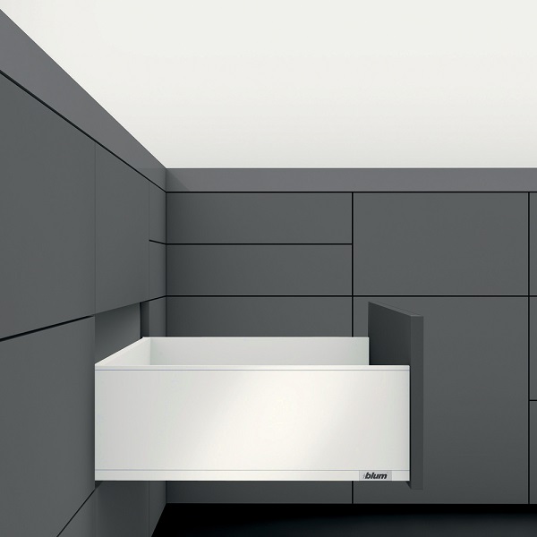 Ray hộp blum Legrabox-pure-C chiều cao C 177mm trắng