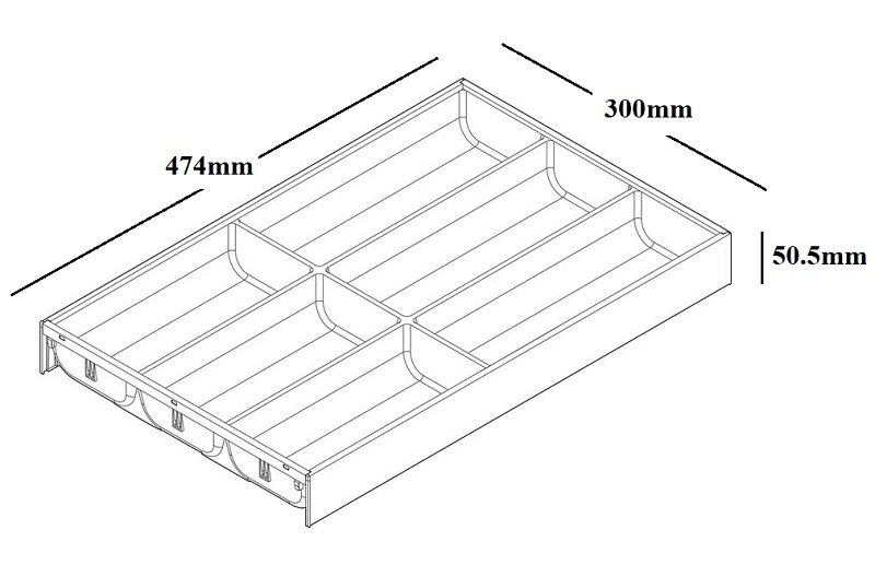 khay-chia-blum-zc7s500bs3-ambia-line-r300mm-kt