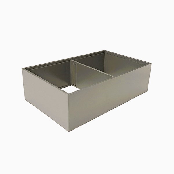 Khung chia Blum ZC7F400RSP AMBIA-LINE R218mm xám nhạt