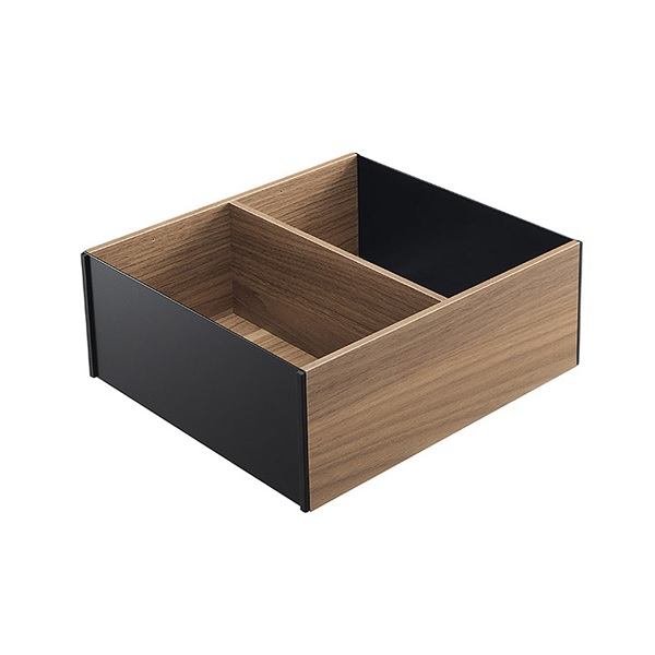 Khay chia gỗ Blum ZC7F300RHU AMBIA-LINE R242mm khung đen