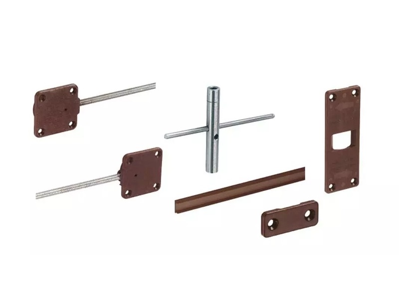 Thanh chống cong SD026-M Hettich cho cánh tủ