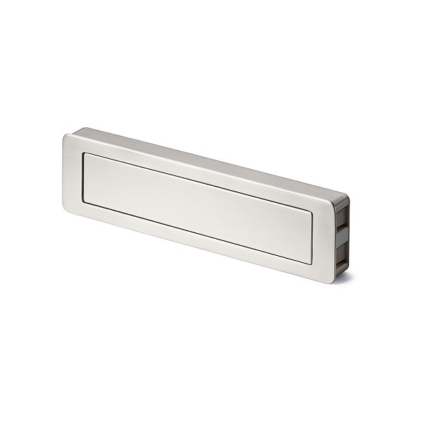 Tay nắm âm HL181-I Hettich inox mờ 181x46mm