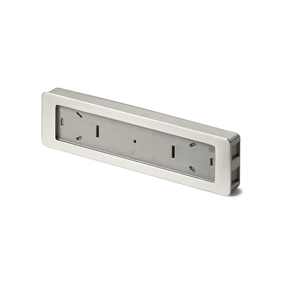 Tay nắm âm HL691-I Hettich inox mờ 181x46mm