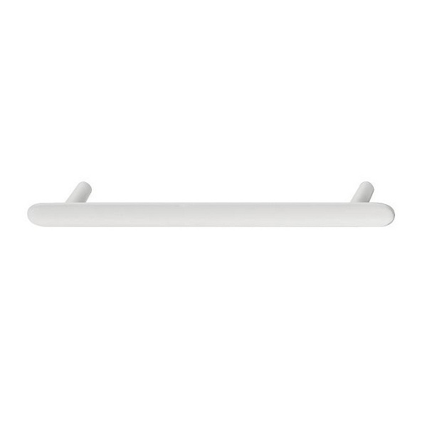 Tay nắm tủ Hafele 106.70.103 trắng mờ 142x31x96mm