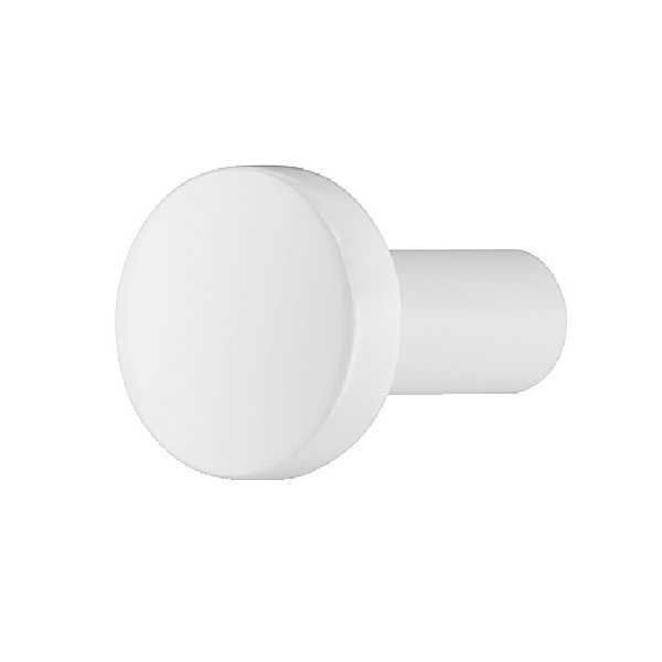 Tay nắm tủ Hafele 110.35.771 trắng mờ 31x20mm