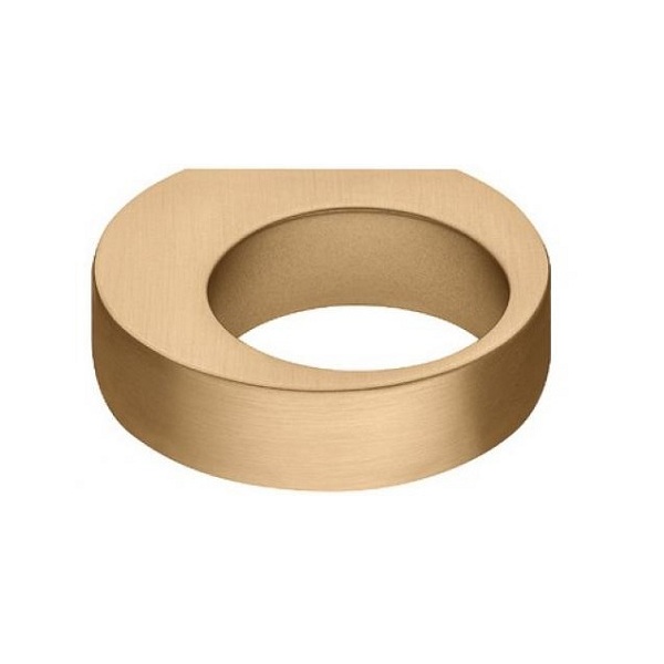 Tay nắm tủ Hafele 106.70.136 vàng mờ 56x50mm