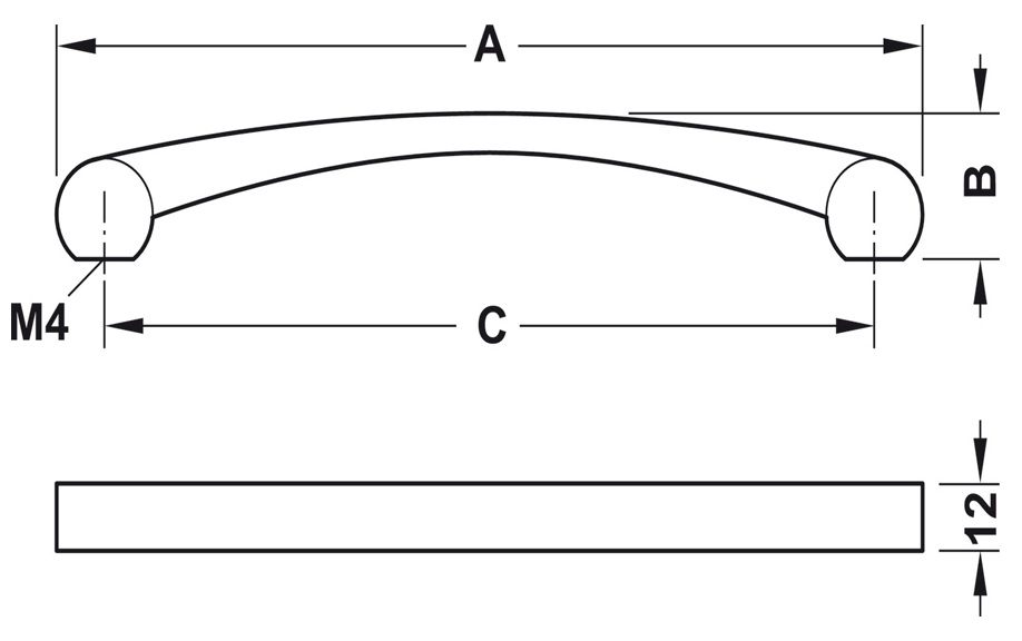 Tay-nam-tu Hafele-110.34.286-crom-bong-180x28x160mm