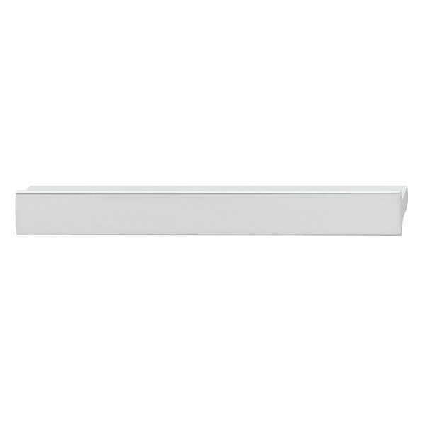 Tay nắm nhôm Hafele 107.24.900 mạ bạc 80x14x64mm