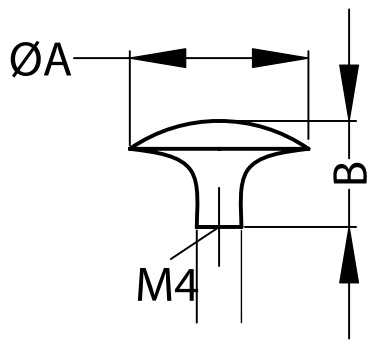 Tay-nam-tu Hafele-136.94.600-niken-mo-30x30mm