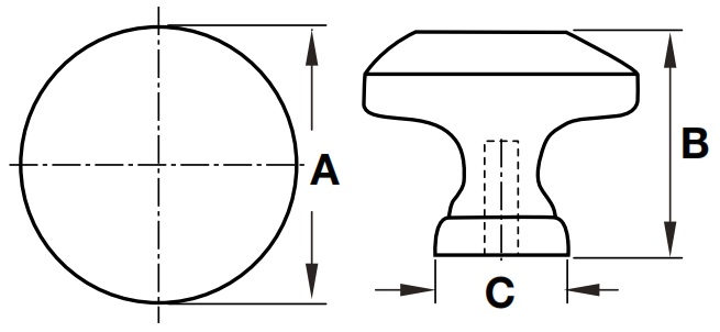 Tay-nam-tu Hafele-122.07.120-dong-thau-co-32x26x15mm