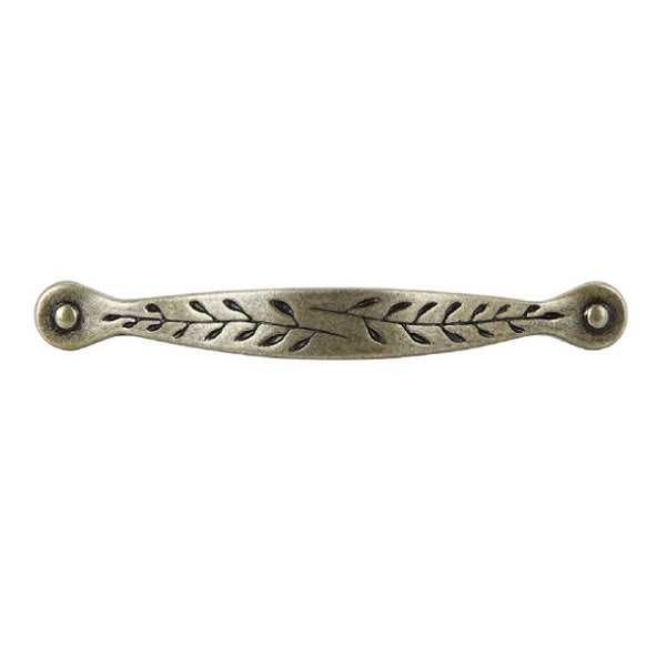 Tay nắm tủ Hafele 122.07.131 đồng thau cổ 117x24x64mm