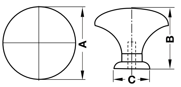 Tay-nam-tu Hafele-122.07.130-dong-thau-co-32x27x15mm