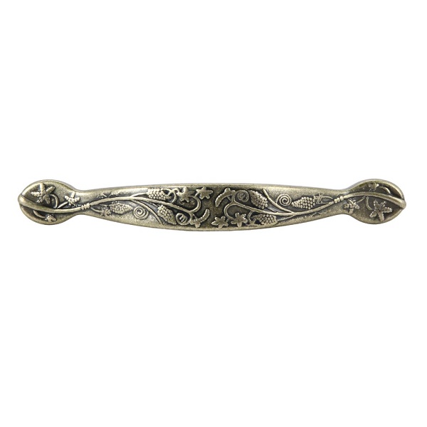 Tay nắm tủ Hafele 122.07.121 đồng thau cổ 144x24x76mm