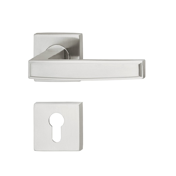 Bộ tay gạt Hafele 903.92.716 cửa phòng inox mờ