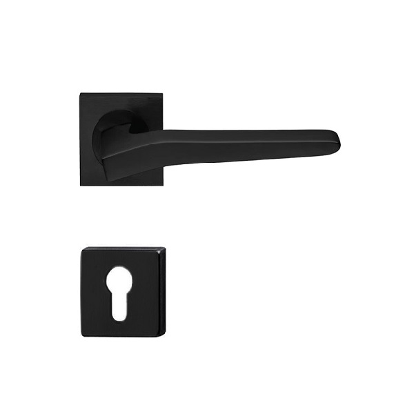 Bộ tay gạt Hafele 901.79.722 PRESO đen mờ