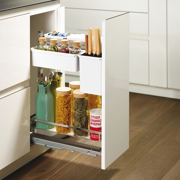 Rổ Hafele 545.11.762 Dispensa màu trắng R300mm