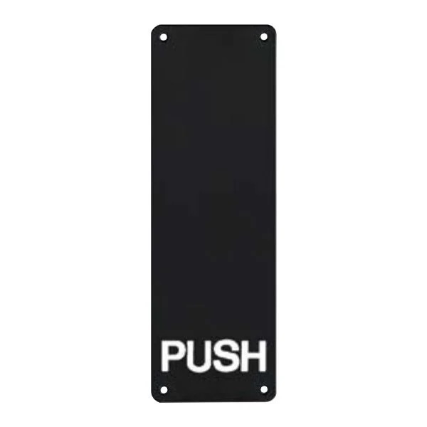 Bảng đẩy PUSH Hafele 987.11.303 đen mờ