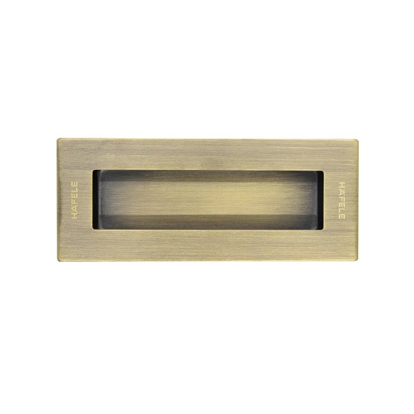 Tay nắm âm Hafele 489.72.146 DIY đồng rêu