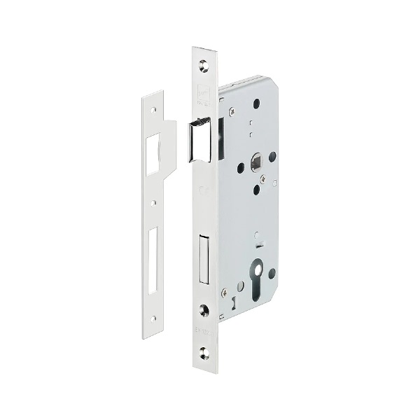 Thân khóa Hafele 911.02.165 inox mờ 45/85mm