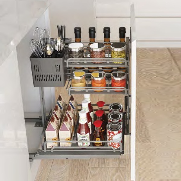 Rổ Hafele 595.00.804 Omero Multi phủ nano R350mm