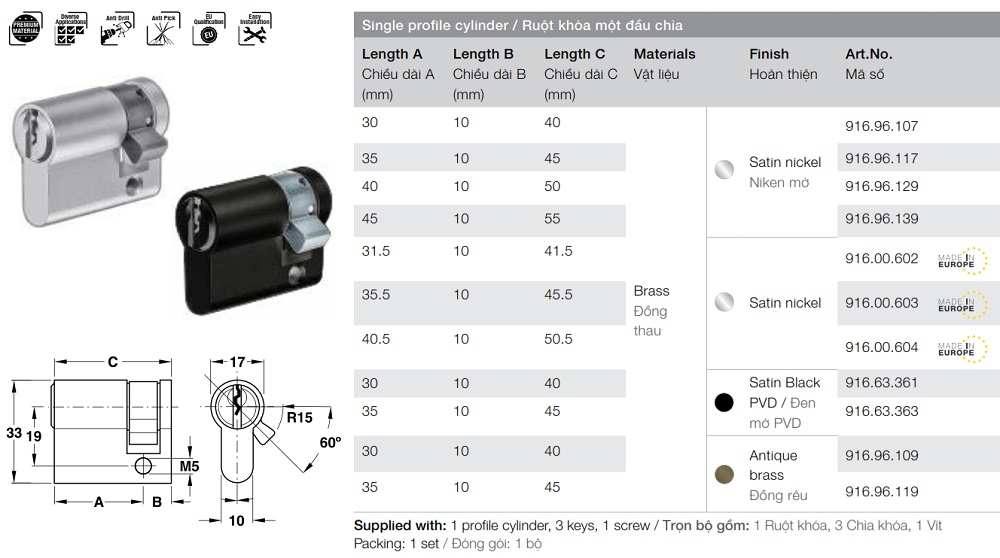 ruot-khoa-hafele-916.96.107-dau-chia-dau-bit-niken-mo-40mm-mh