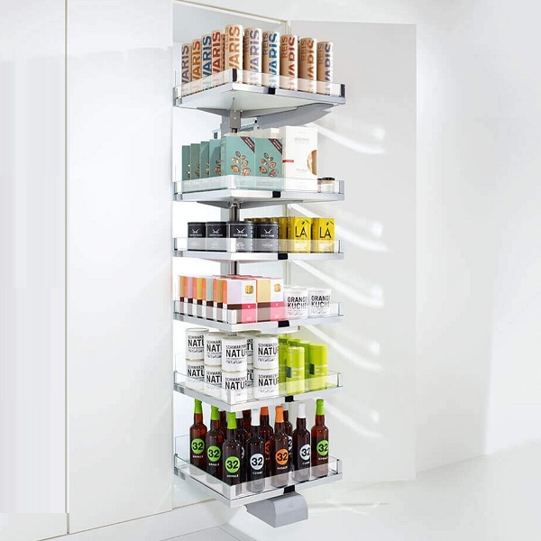 Tủ kho Hafele 549.62.904 Convoy 5 khay R450mm trắng