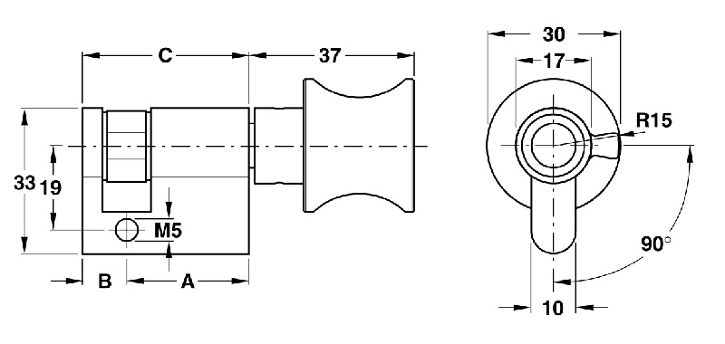 ruot-khoa-hafele-916.96.207-dau-van-dau-bit-niken-mo-40mm