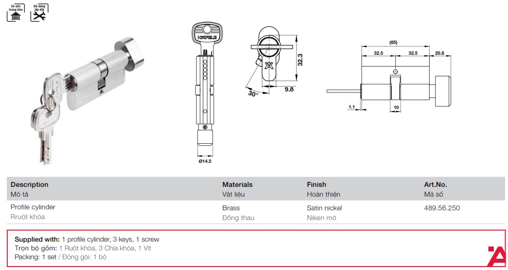 ruot-khoa-hafele-489.56.250-diy-dau-chia-dau-van-65mm-mh