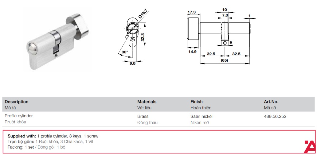 ruot-khoa-hafele-489.56.252-diy-dau-van-dau-ranh-65mm-mh