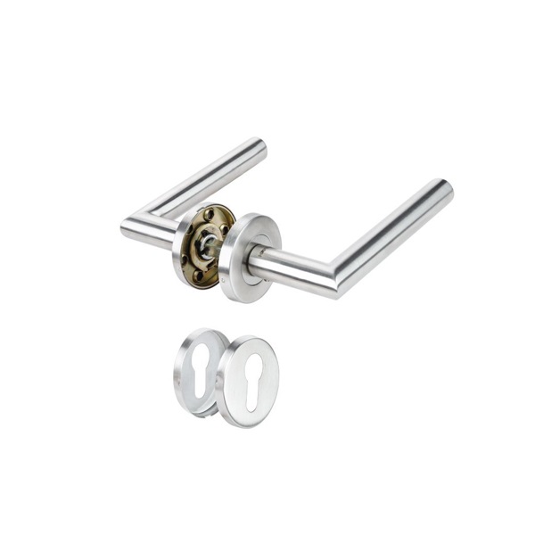 Bộ tay gạt Hafele 499.62.672 DIY inox mờ