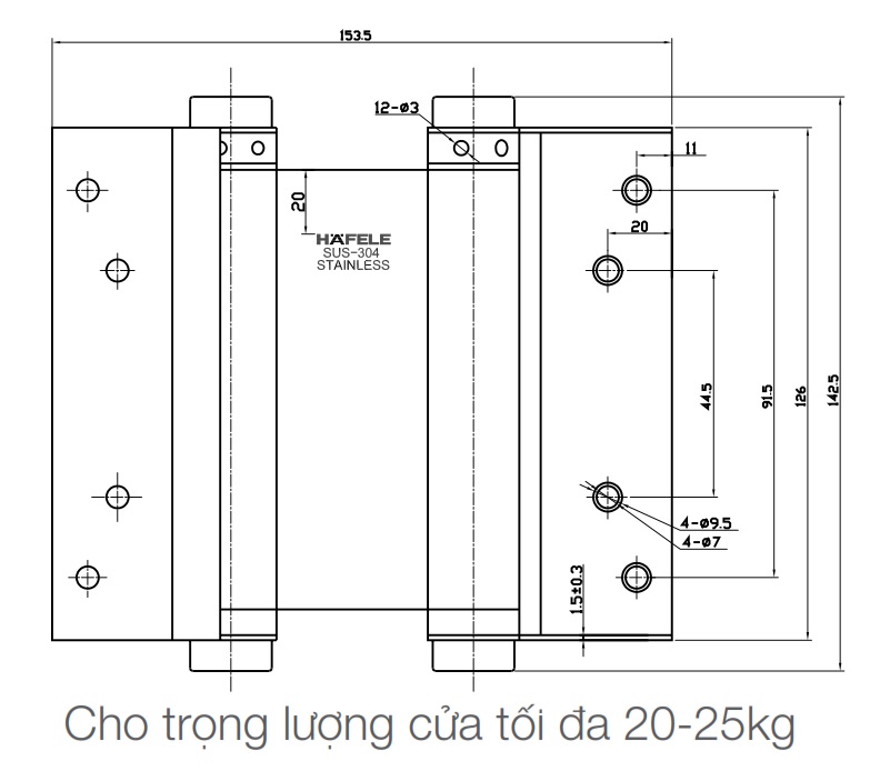 ban-le-bat-927.97.060-afele-2-chieu-20-25kg-kt