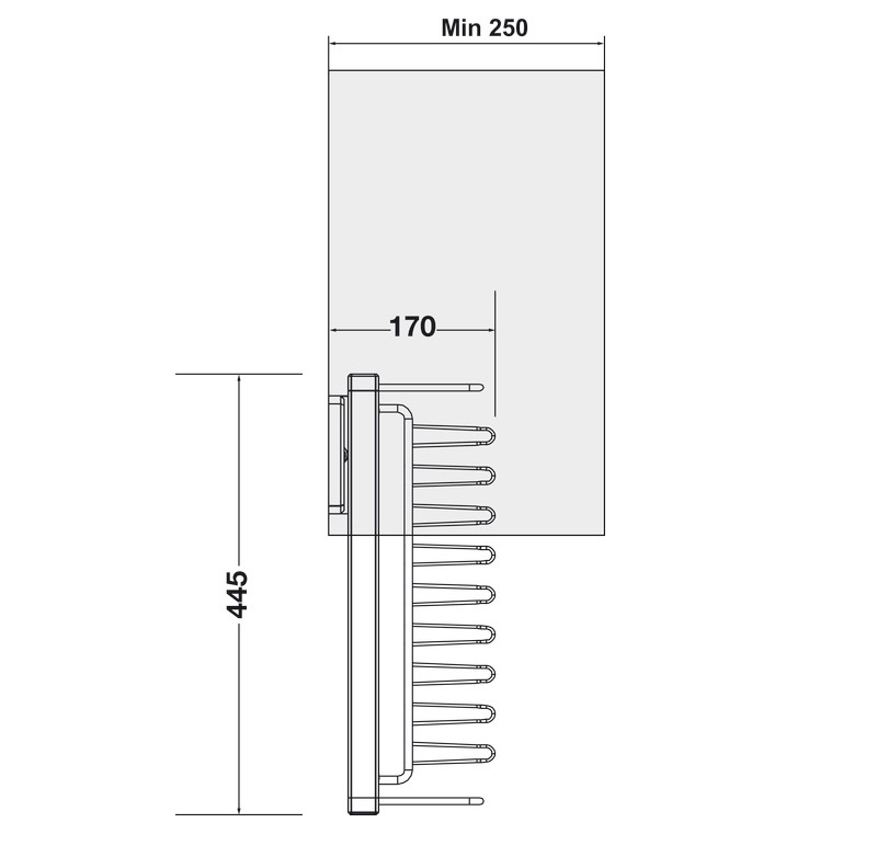 moc-treo-cavat-hafele-807.96.810-trang-r250mm-kt