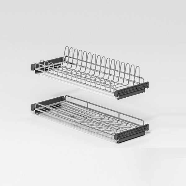 Giá chén dĩa Hafele 544.07.013 Oria inox R600mm