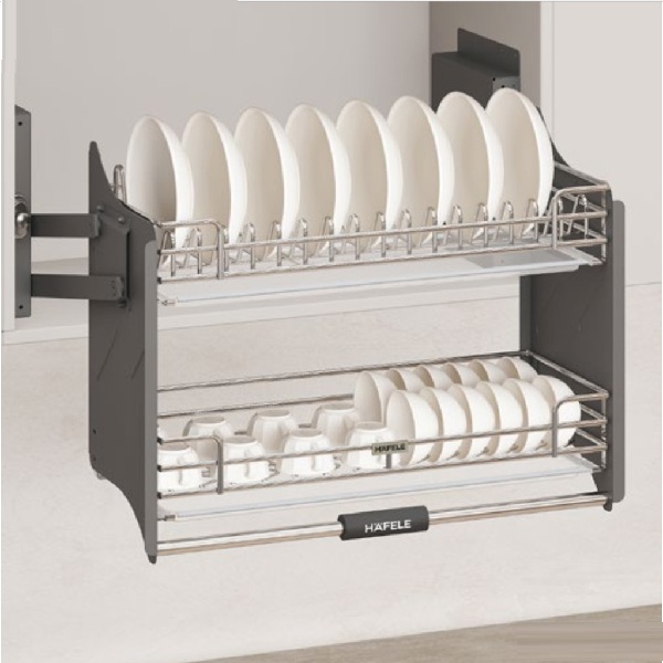 Rổ nâng hạ Hafele 504.71.073 Oria inox R600mm