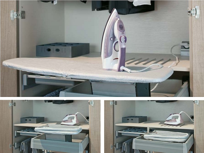 Bàn ủi đồ Hafele 568.60.764 Ironfix âm tủ