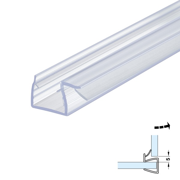 Ron kính 950.50.002 Hafele 90° kính dày 8-10mm