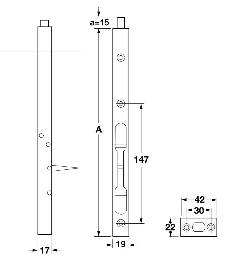 chot-am-hafele-489.71.450-diy-inox -mo-204mm-kt