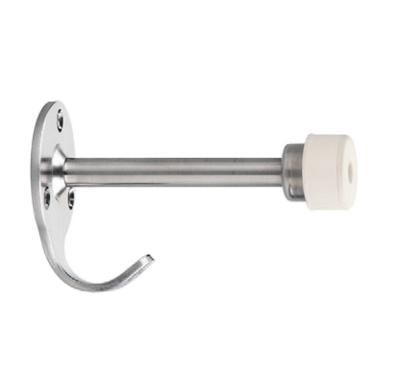 Chặn cửa Hafele 489.70.226 DIY có móc inox mờ