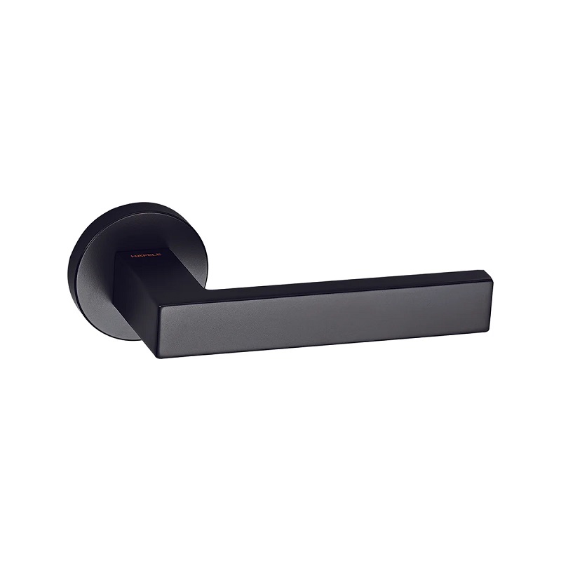 Bộ tay gạt 499.63.637 Hafele DIY-E cửa wc đen mờ