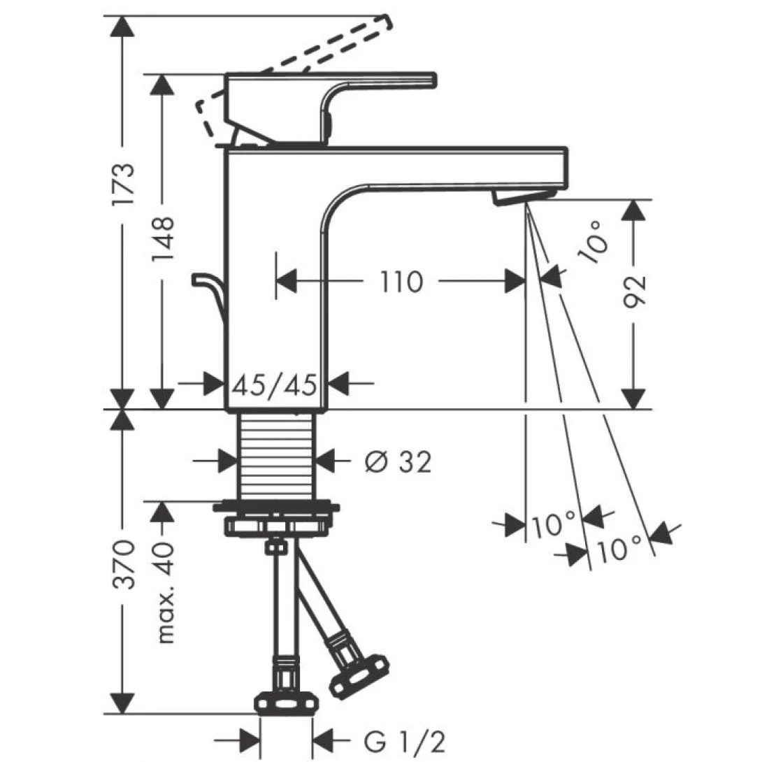 voi-lavabo-71561007-hansgrohe-vernis-shape-100-co-xa-keo-kt