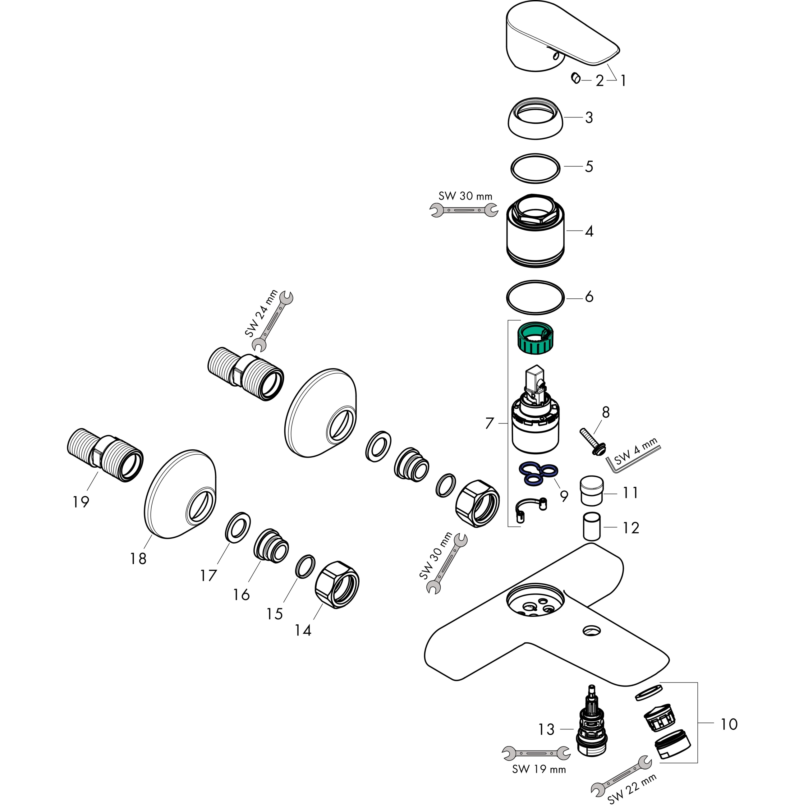 bo-tron-noi-71740007-hansgohe-talis E-2-duong-nuoc-mh