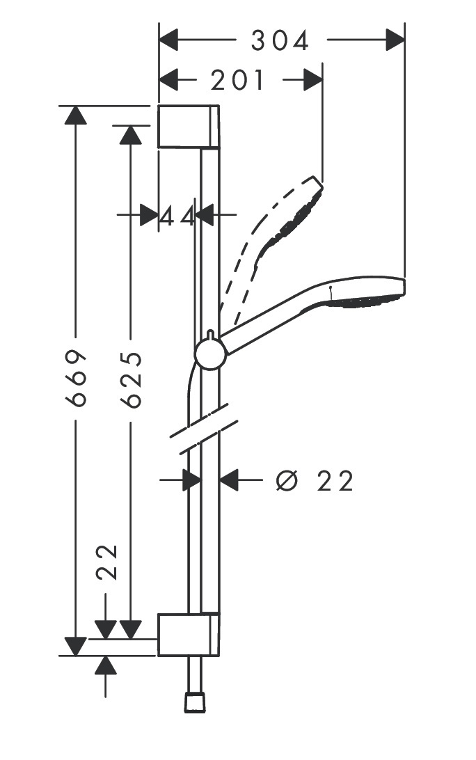 sen-tay-26582400-hansgrohe-croma-select-e-110-co-thanh-truot-kt