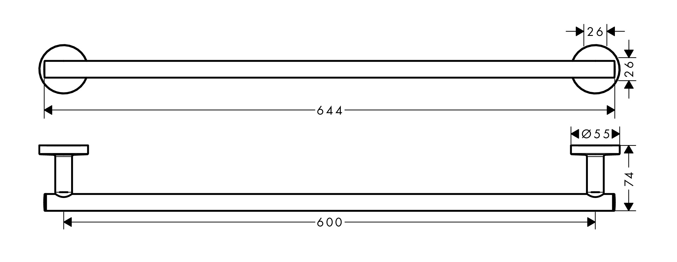 thanh-treo-khan-41716000-hansgrohe-logis-kt