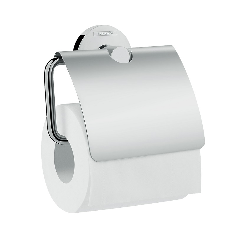 Giá treo giấy vệ sinh 41723000 Hansgrohe Logis có nắp